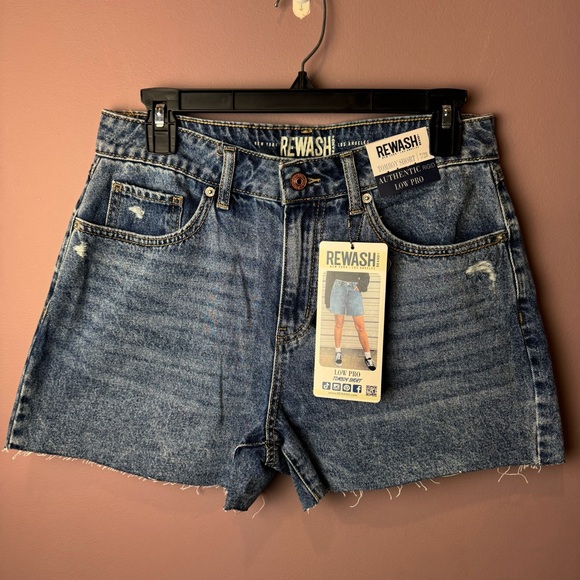 NWT Rewash Jean Shorts Low Pro 7 - Picture 2 of 8